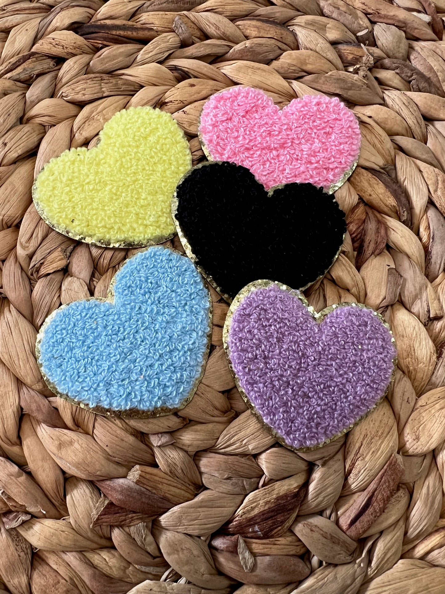 Hearts - 2" Chenille Patch