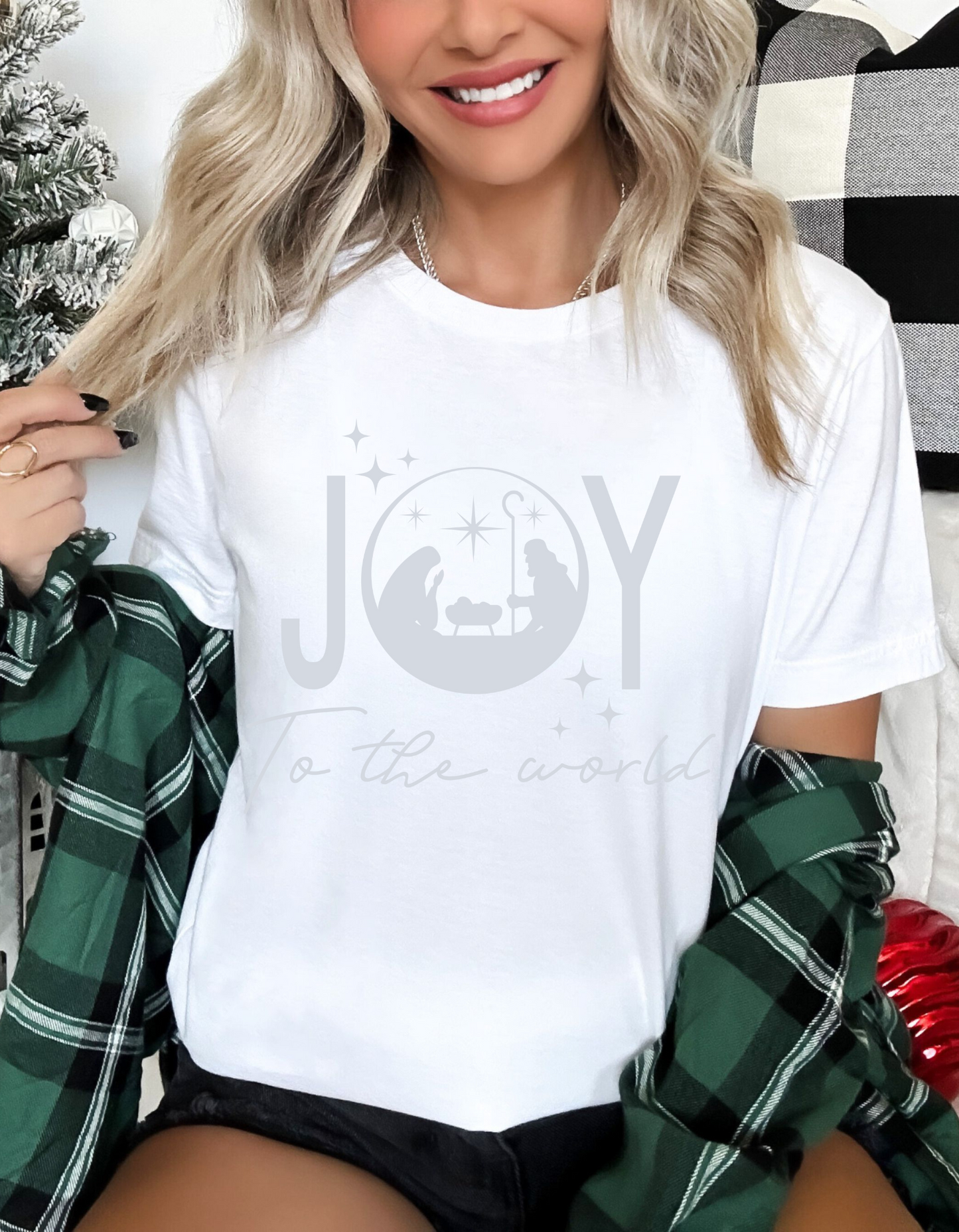 Joy to the World - SILVER INK