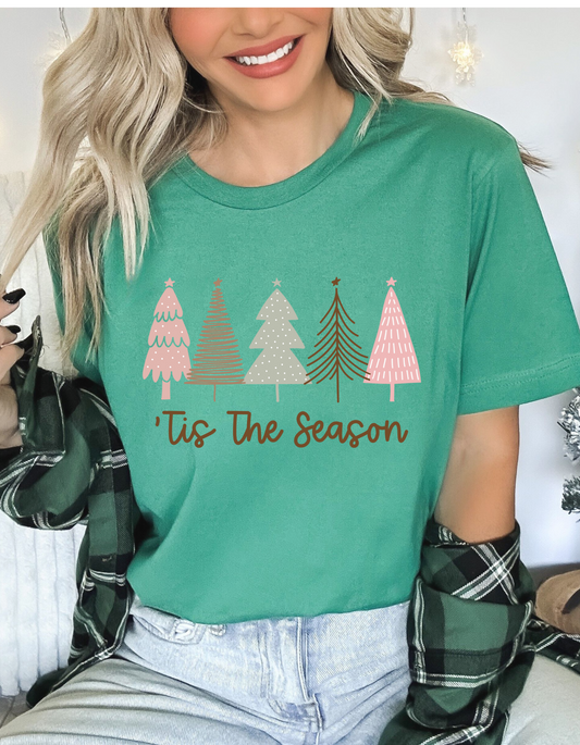 Tis the Season Trees - MATTE CLEAR FILM